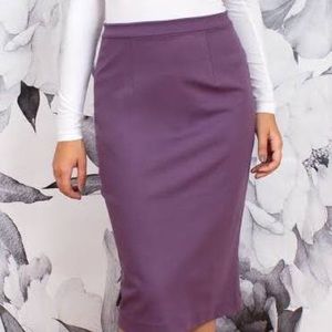 Vintage wool pencil skirt